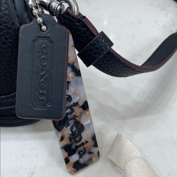 Coach Black Leather Crossbody Bag - Picture 3 of 7